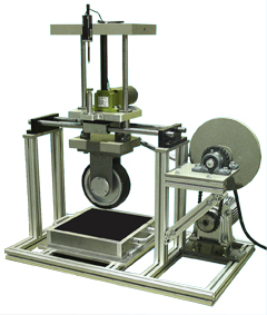 省スペース型ホイールトラッキング試験機